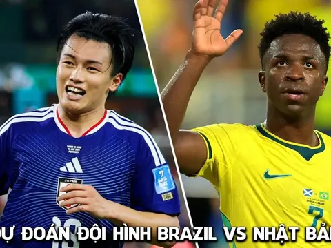Dự đoán đội hình Brazil vs Nhật Bản 0h00 ngày 30/6 - Nhận định bóng đá World Cup 2026 hôm nay