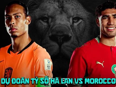 Dự đoán tỷ số Hà Lan vs Morocco 8h ngày 30/6 - Nhận định bóng đá World Cup 2026 hôm nay