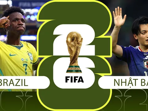 Nhận định bóng đá, dự đoán tỷ số Brazil vs Nhật Bản - World Cup 2026: 'Samurai xanh' gây sốc?