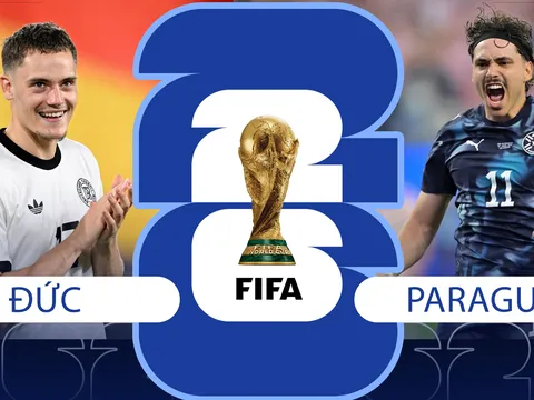Dự đoán tỷ số, kết quả Đức vs Paraguay 03h30 ngày 30/6 - World Cup 2026: Florian Wirtz lập siêu phẩm?