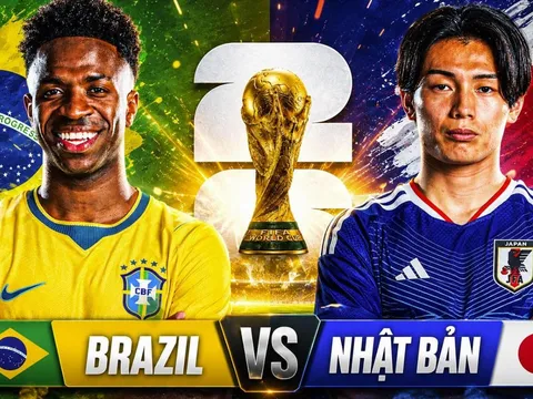 Link xem trực tiếp Brazil vs Nhật Bản 0h hôm nay 30/6 - VTV6 VTV3 trực tiếp bóng đá World Cup 2026