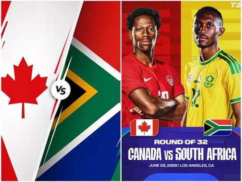 Xem trực tiếp bóng đá Nam Phi vs Canada ở đâu, kênh nào? Link xem trực tiếp World Cup 2026 trên VTV6