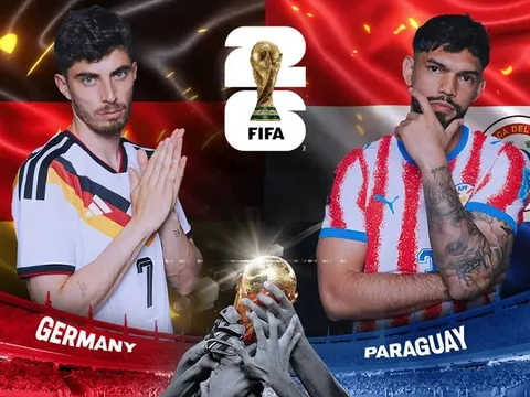 Dự đoán tỷ số Đức vs Paraguay, 3h30 ngày 30/6 - Nhận định bóng đá World Cup 2026