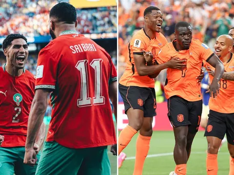 Kết quả, tỷ số Hà Lan vs Morocco hôm nay 30/6 - World Cup 2026: Hakimi giải mã cơn lốc màu da cam