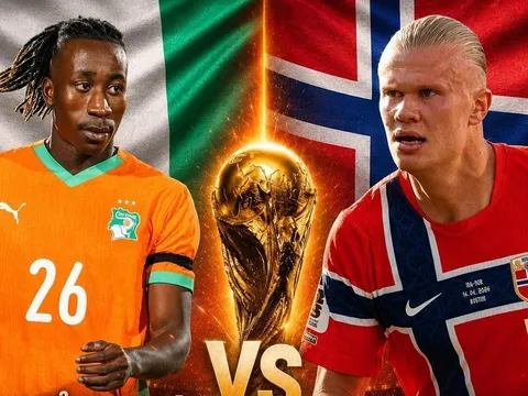 Link xem TRỰC TIẾP bóng đá Bờ Biển Ngà vs Na Uy 00h00 ngày 1/7 - VTV6, VTV3 trực tiếp World Cup 2026 hôm nay