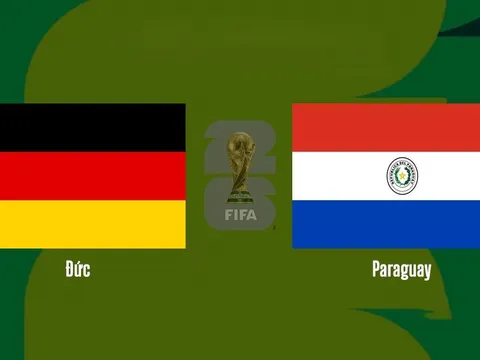 Link xem TRỰC TIẾP bóng đá Đức vs Paraguay 03h30 ngày 30/6 - VTV6, VTV3 trực tiếp World Cup 2026 hôm nay