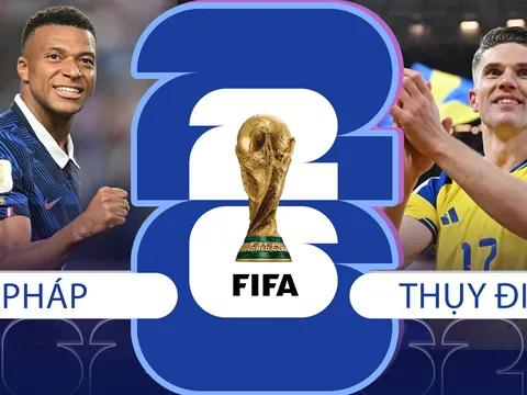 Nhận định bóng đá, dự đoán tỷ số Pháp vs Thụy Điển 4h ngày 1/7 - World Cup 2026: Mbappe bùng nổ, Gyokeres gây thất vọng