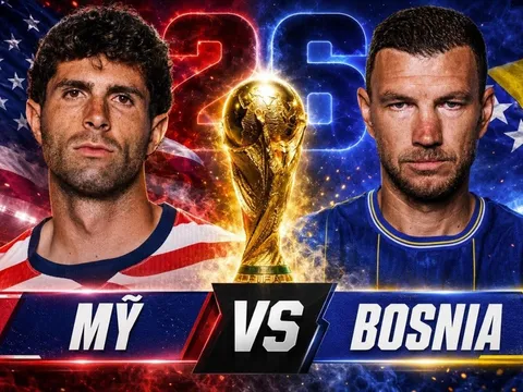 Dự đoán kết quả, tỷ số Mỹ vs Bosnia - World Cup 2026: Siêu máy tính nhận định bóng đá hôm nay 1/7