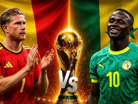 VTV trực tiếp bóng đá Bỉ vs Senegal - Link xem trực tiếp World Cup 2026 hôm nay 2/7 trên VTV3