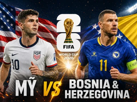 Dự đoán tỷ số Mỹ vs Bosnia, 7h ngày 2/7 - Nhận định bóng đá Wolrd Cup 2026