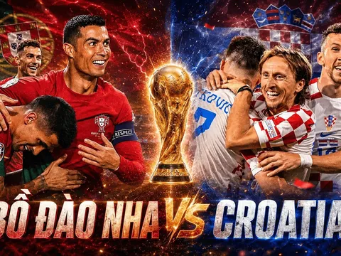 VTV trực tiếp bóng đá Bồ Đào Nha vs Croatia - Link xem trực tiếp World Cup 2026 hôm nay 3/7 trên VTV3