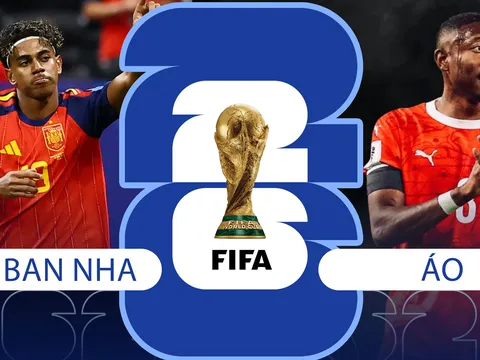 Nhận định bóng đá, dự đoán tỷ số Tây Ban Nha vs Áo - World Cup 2026: Lamie Yamal đối đầu Alaba