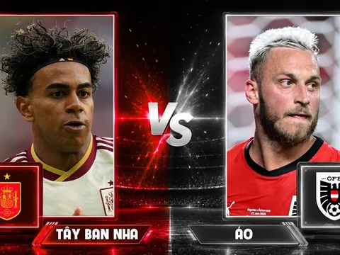 Dự đoán kết quả, tỷ số Tây Ban Nha vs Áo - World Cup 2026: Siêu máy tính nhận định bóng đá hôm nay 2/7