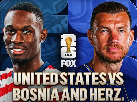 Link xem trực tiếp bóng đá Mỹ vs Bosnia 7h ngày 2/7 - VTV6 VTV3 trực tiếp World Cup 2026 hôm nay
