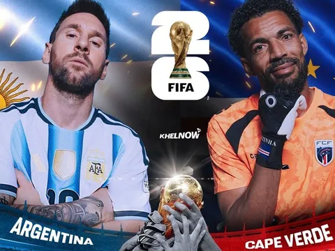 Dự đoán tỷ số, kết quả bóng đá Argentina vs Cape Verde 5h ngày 4/7 - World Cup 2026: Messi làm lu mờ Vozinha