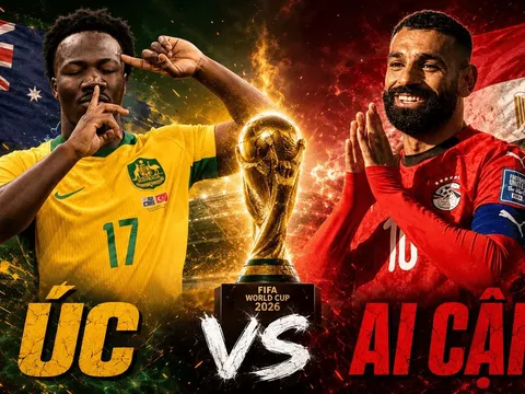 Dự đoán tỷ số, kết quả bóng đá Úc vs Ai Cập, 1h ngày 4/7 - World Cup 2026: Salah tiễn đại diện châu Á về nước?