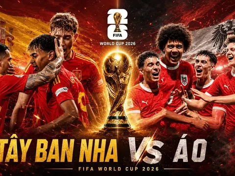 Link xem TRỰC TIẾP bóng đá Tây Ban Nha vs Áo 02h00 ngày 3/7 - VTV3, VTV6 trực tiếp World Cup 2026 hôm nay