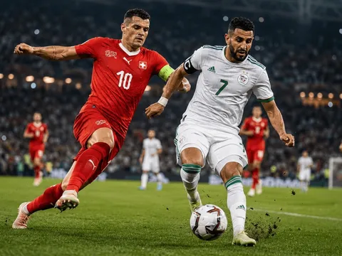 Kết quả bóng đá, tỷ số Thuỵ Sĩ vs Algeria - Vòng 1/16 World Cup 2026: Kịch bản khó lường