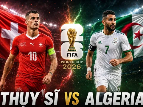 VTV trực tiếp bóng đá Thuỵ Sĩ vs Algeria - Link xem trực tiếp World Cup 2026 hôm nay 3/7 trên VTV3