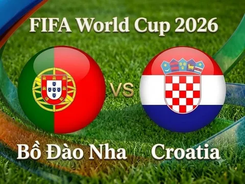 VTV3, VTV6 TRỰC TIẾP bóng đá Bồ Đào Nha vs Croatia hôm nay 3/7 - Link xem trực tiếp World Cup 2026 mới nhất