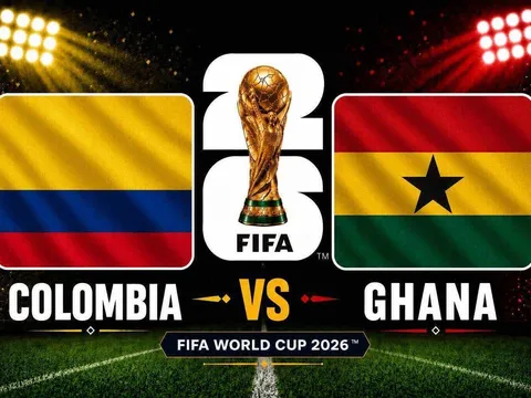 Dự đoán kết quả, tỷ số Colombia vs Ghana - World Cup 2026: Siêu máy tính nhận định bóng đá hôm nay 3/7