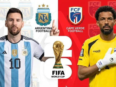 Link xem TRỰC TIẾP bóng đá Argentina vs Cape Verde 05h00 ngày 4/7 - VTV3, VTV6 trực tiếp World Cup 2026 mới nhất