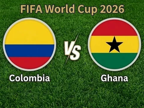 VTV3, VTV6 TRỰC TIẾP bóng đá Colombia vs Ghana hôm nay 4/7 - Link xem trực tiếp World Cup 2026 mới nhất