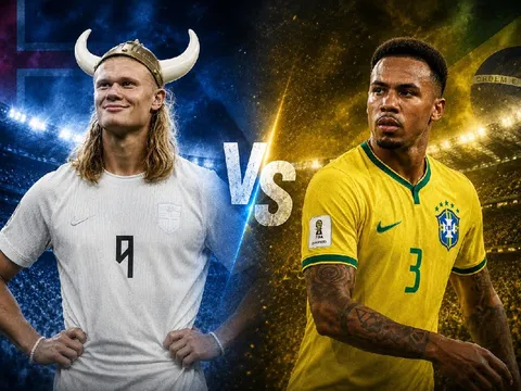 Kết quả bóng đá, tỷ số Brazil vs Na Uy - Vòng 1/8 World Cup 2026: Erling Haaland lấn át Vinicius