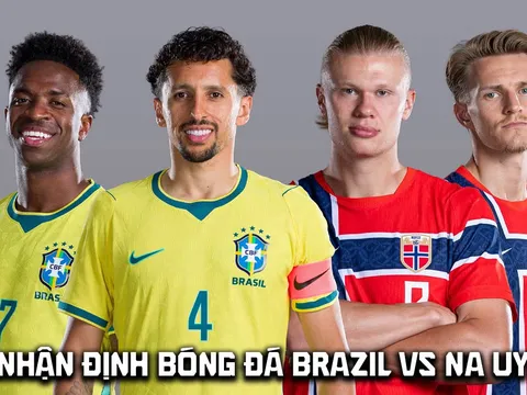 Nhận định bóng đá Brazil vs Na Uy 3h ngày 6/7 - World Cup 2026: Vinicius lu mờ trước Haaland?