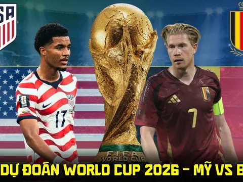 Dự đoán tỷ số Mỹ vs Bỉ 7h ngày 7/7 - Nhận định bóng đá World Cup 2026 hôm nay