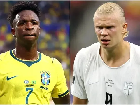 Kết quả bóng đá Brazil vs Na Uy hôm nay 6/7 - World Cup 2026: Vinicius rực sáng, Haaland gây thất vọng?