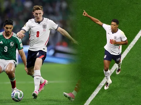 Kết quả bóng đá Mexico vs Anh hôm nay 6/7 - World Cup 2026: Jude Bellingham tỏa sáng, Tam Sư vượt khó