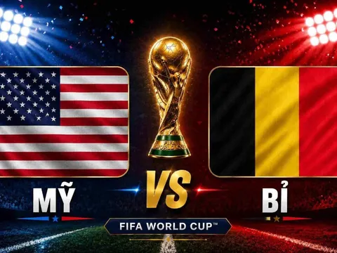 Dự đoán kết quả, tỷ số Mỹ vs Bỉ - World Cup 2026: Siêu máy tính nhận định bóng đá hôm nay 7/7