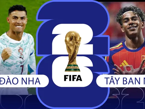 Nhận định bóng đá, dự đoán tỷ số kết quả Bồ Đào Nha vs Tây Ban Nha - World Cup 2026: Lamine Yamal 'thách thức' Ronaldo