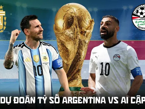 Dự đoán tỷ số Argentina vs Ai Cập 23h ngày 7/7 - Nhận định bóng đá World Cup 2026 hôm nay