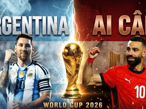 Dự đoán tỷ số, kết quả Argentina vs Ai Cập, 23h ngày 7/7 - World Cup 2026: Messi khiến Salah rơi lệ?