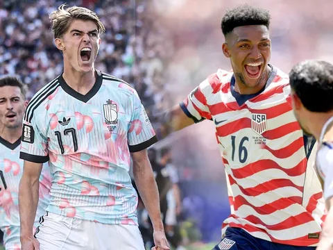 Kết quả, tỷ số Mỹ vs Bỉ hôm nay 7/7 - World Cup 2026: Chủ nhà 'tự hủy', Quỷ Đỏ đại thắng