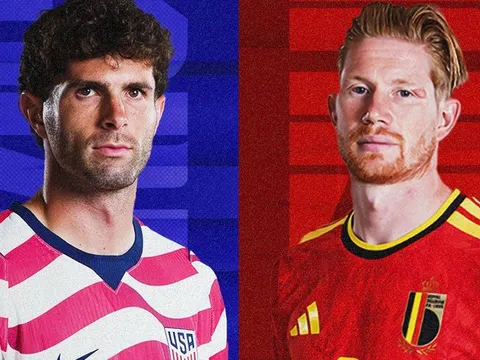Nhận định bóng đá Mỹ vs Bỉ - World Cup 2026: Balogun tái xuất, De Bruyne ôm hận?
