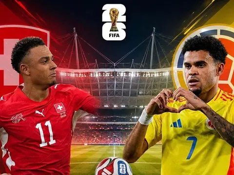 Nhận định bóng đá Thụy Sĩ vs Colombia 3h ngày 8/7 - World Cup 2026: Điểm tựa từ Luis Diaz