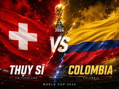 Dự đoán kết quả, tỷ số Thuỵ Sĩ vs Colombia - World Cup 2026: Siêu máy tính nhận định bóng đá hôm nay 7/7