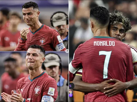 Úp mở khả năng giải nghệ sau World Cup 2026, Ronaldo khóc nức nở sau trận thua của Bồ Đào Nha