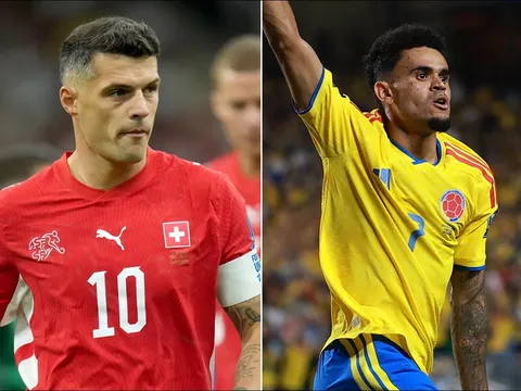 Kết quả bóng đá Thụy Sĩ vs Colombia - World Cup 2026: Luis Diaz rực sáng, Granit Xhaka gây thất vọng