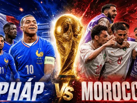 Trực tiếp bóng đá Pháp vs Ma Rốc, 3h ngày 10/7 - Link xem trực tiếp World Cup 2026 trên VTV6 FULL HD