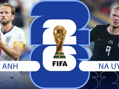 Nhận định bóng đá, dự đoán tỷ số Na Uy vs Anh, 4h ngày 12/7 -Tứ kết World Cup 2026: Kane 'đại chiến' Haaland