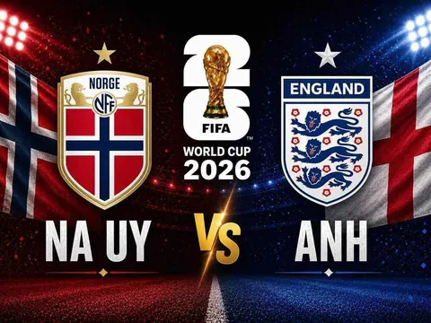 Dự đoán kết quả, tỷ số Na Uy vs Anh - World Cup 2026: Siêu máy tính nhận định bóng đá hôm nay 11/7