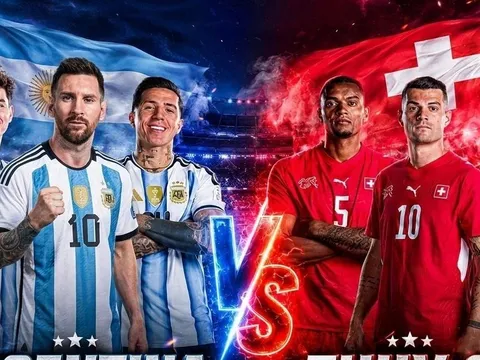 Kết quả bóng đá Argentina vs Thụy Sĩ hôm nay 12/7 - Tứ kết World Cup 2026: Siêu phẩm xuất hiện, thẻ đỏ tai hại