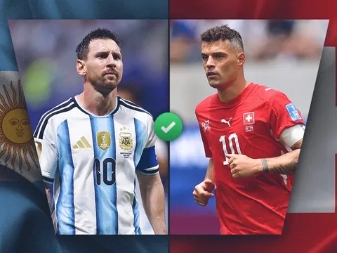 Trực tiếp bóng đá Argentina vs Thụy Sĩ, 8h ngày 12/7 - Link xem trực tiếp World Cup 2026 trên VTV6