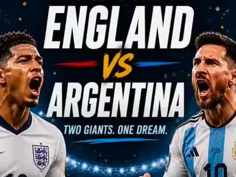 Lịch sử đối đầu Anh vs Argentina - Nhận định bóng đá Bán kết World Cup 2026: Messi chinh phục Tam Sư