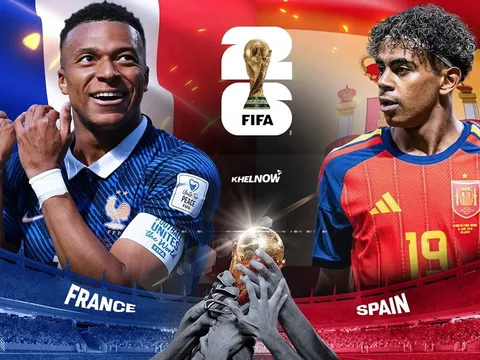 Nhận định bóng đá Pháp vs Tây Ban Nha - World Cup 2026: Lamine Yamal lu mờ trước Kylian Mbappe?