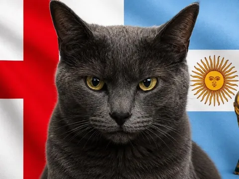 Dự đoán kết quả Anh vs Argentina - World Cup 2026: Mèo tiên tri báo tin vui cho Lionel Messi